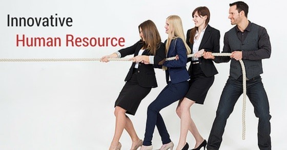 Innovative HR teamwork